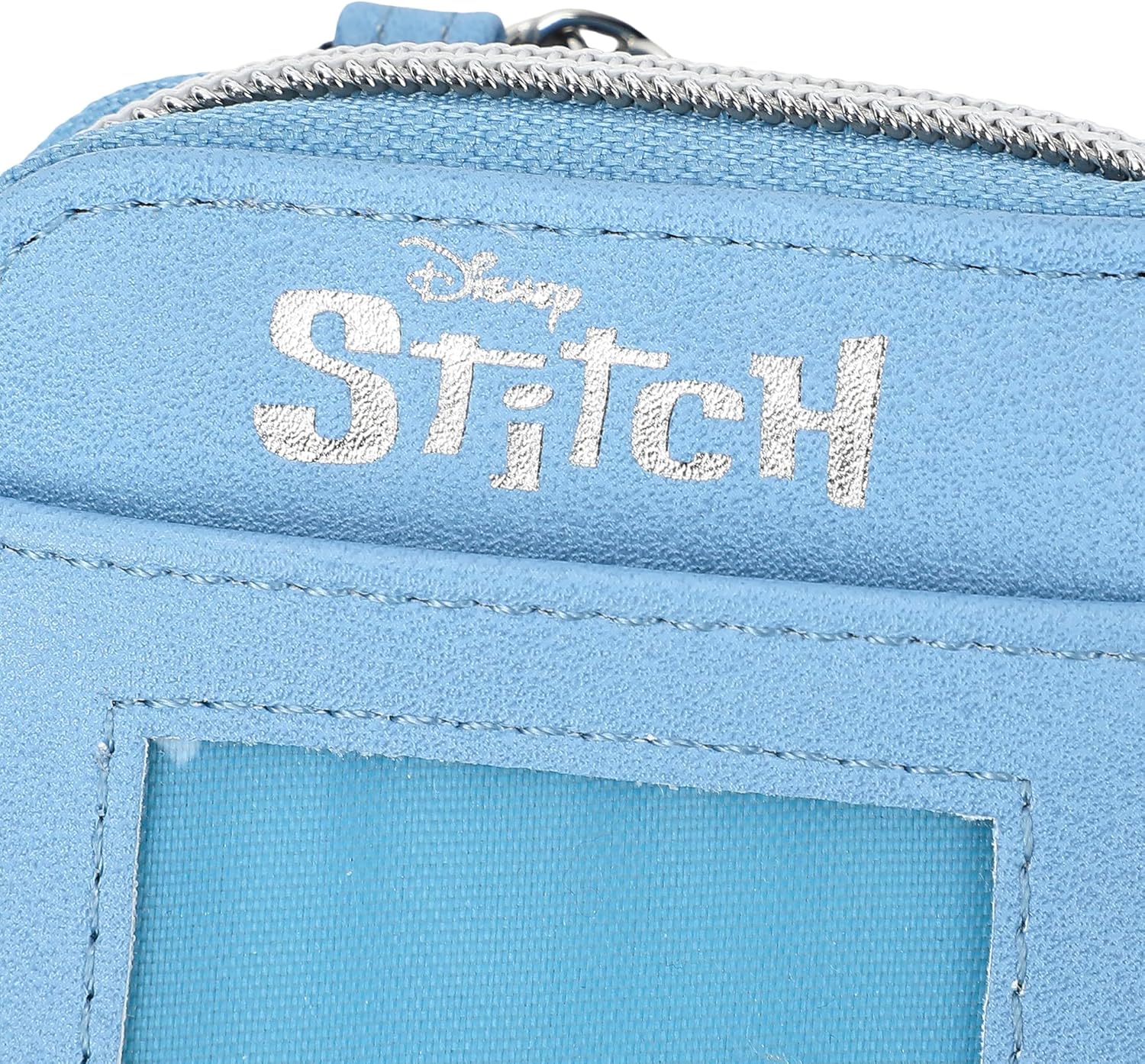 Bioworld Lilo & Stitch Metal Stitch & Tassel Blue 4.5” Wallet - Image 3