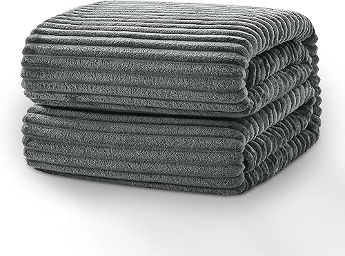 SE SOFTEXLY -mantas de forro polar, suaves y cálidas para todas las estaciones del año; cobija ligera de franela de microfibra para la cama, sofá y