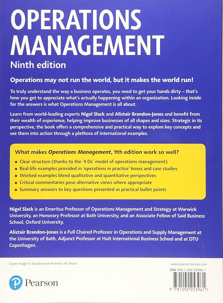 【MBA】OPERATIONS MANAGEMENT 9版 MBA】OPERATIONS MANAGEMENT 9版 MBA】OPERATIONS MANAGEMENT 9