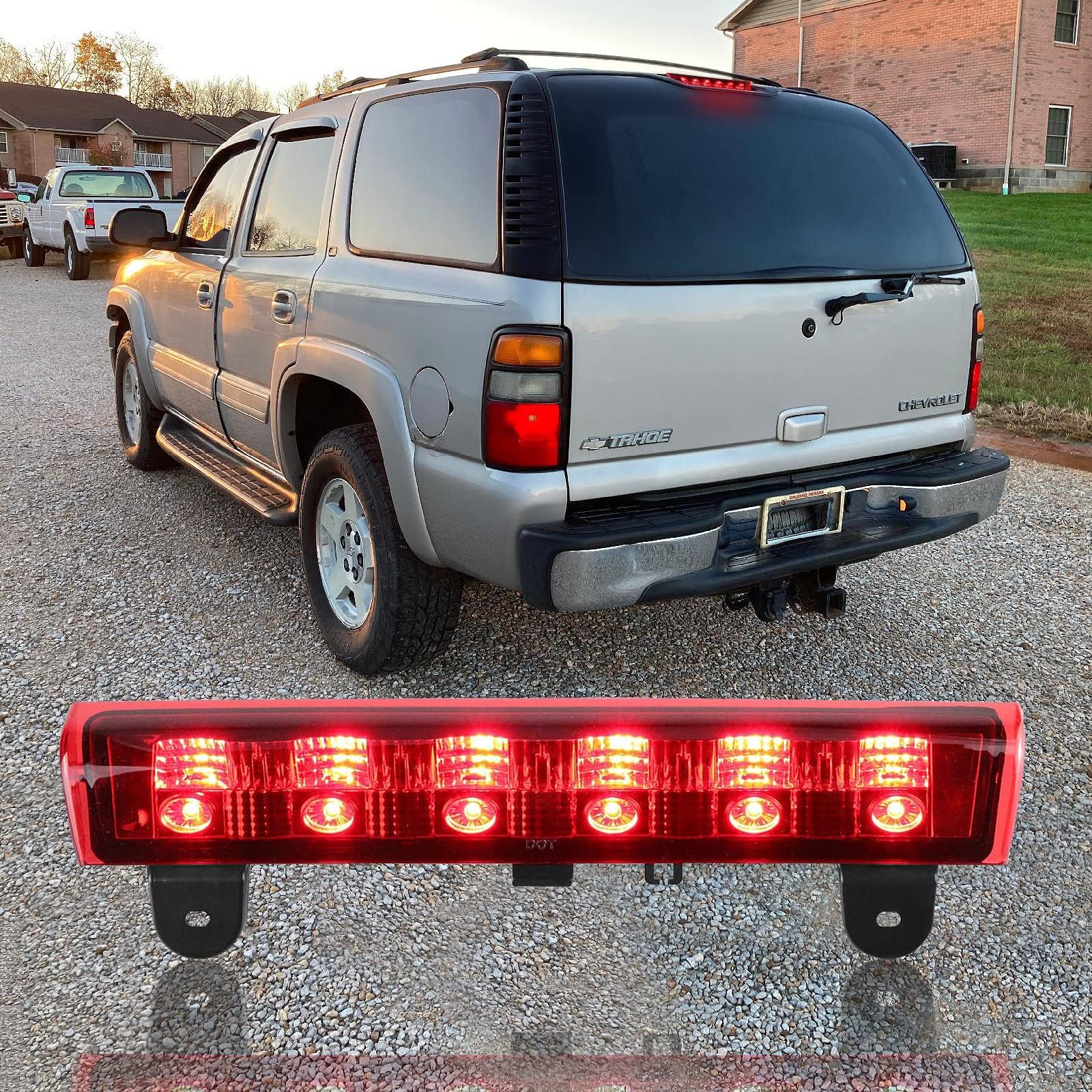 Amazon.com: 3rd Third LED Brake Light Compatible with 2001 2002 2003 ...
