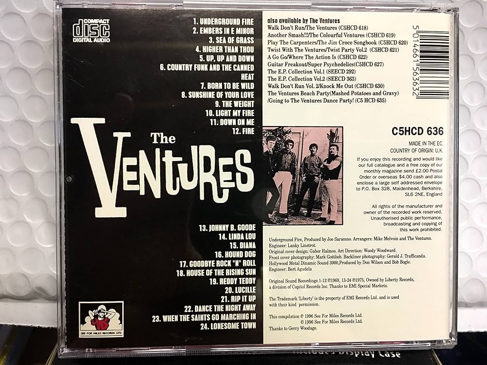 Ventures - Underground Fire/Hollywood Metal Dinamic Sound
