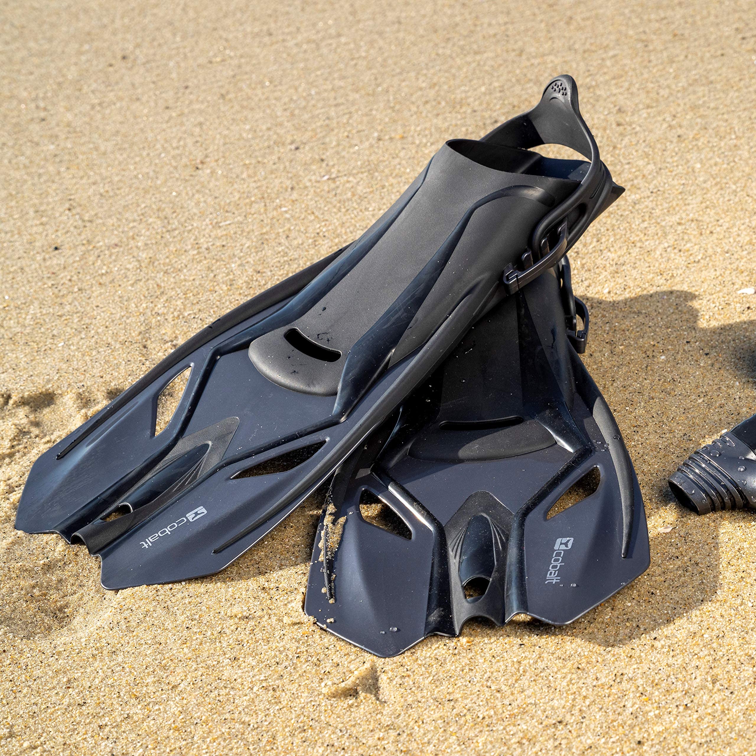 Buy Cobalt Cabo Adjustable Snorkel Fins Travel Ready Compact Fins for Snorkeling, Swimming and