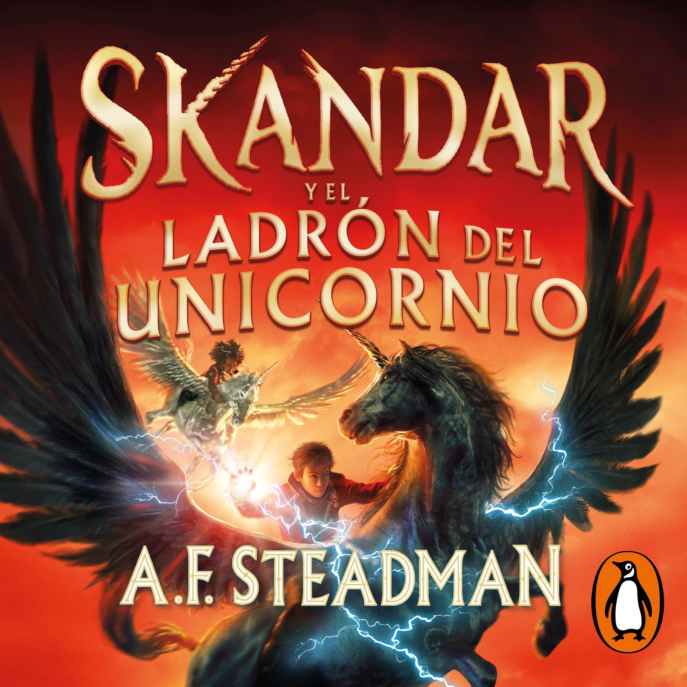 Cover art for Skandar y el ladrón del unicornio (Skandar 1) [Skandar and the unicorn thief]