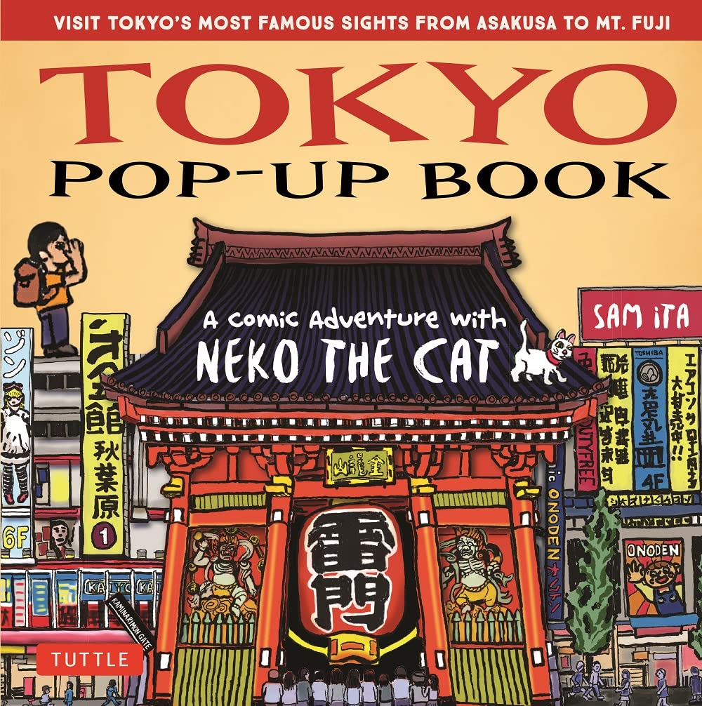 Amazon.co.jp: Tokyo Pop-Up Book: A Comic Adventure with Neko the