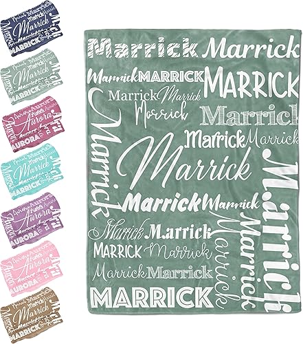 Miniatura 86 de Sweewind Manta personalizada para niños, mantas de bebé personalizadas para niños y niñas, manta personalizada para bebés y niñas, manta de bebé