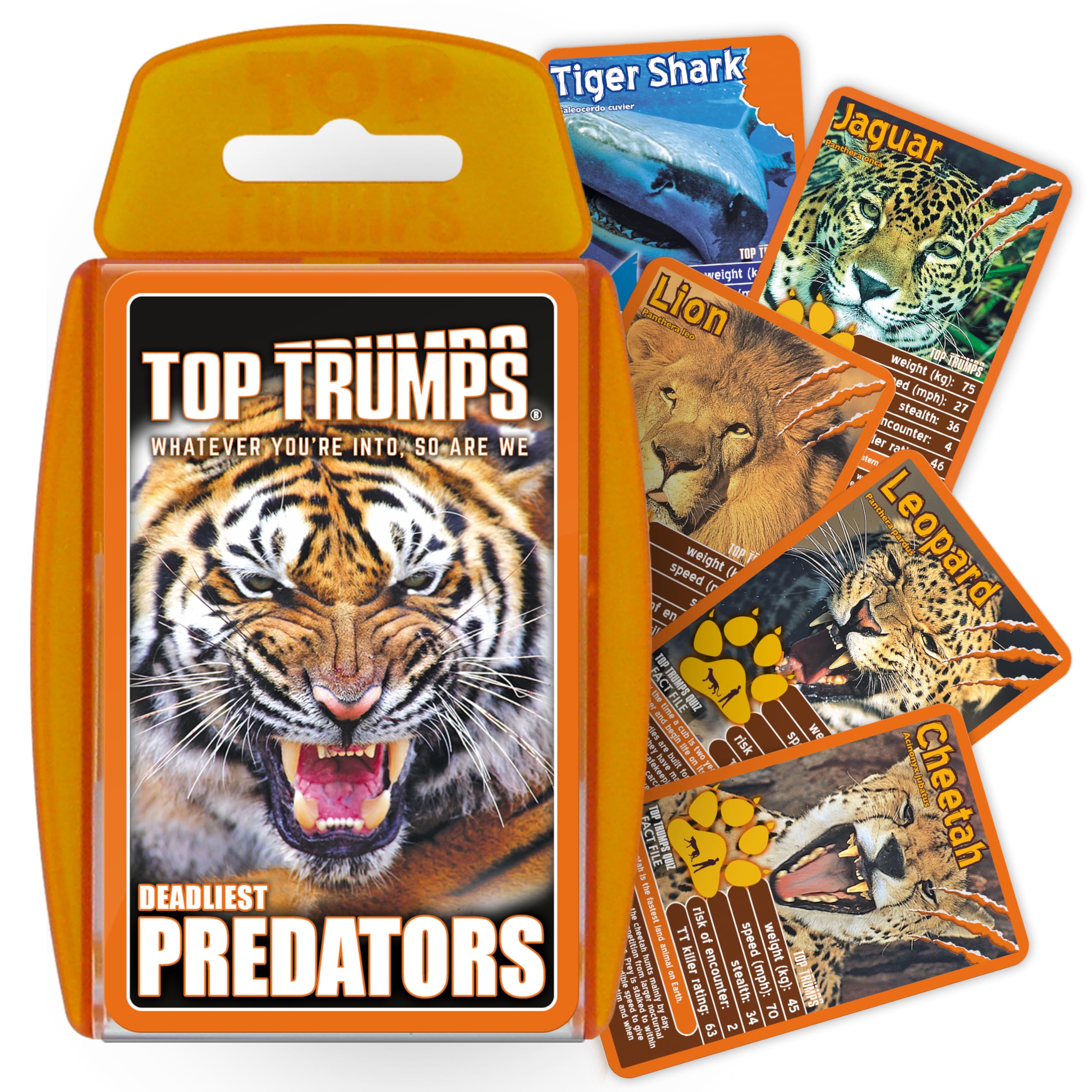 Top Trumps Predators Card Game