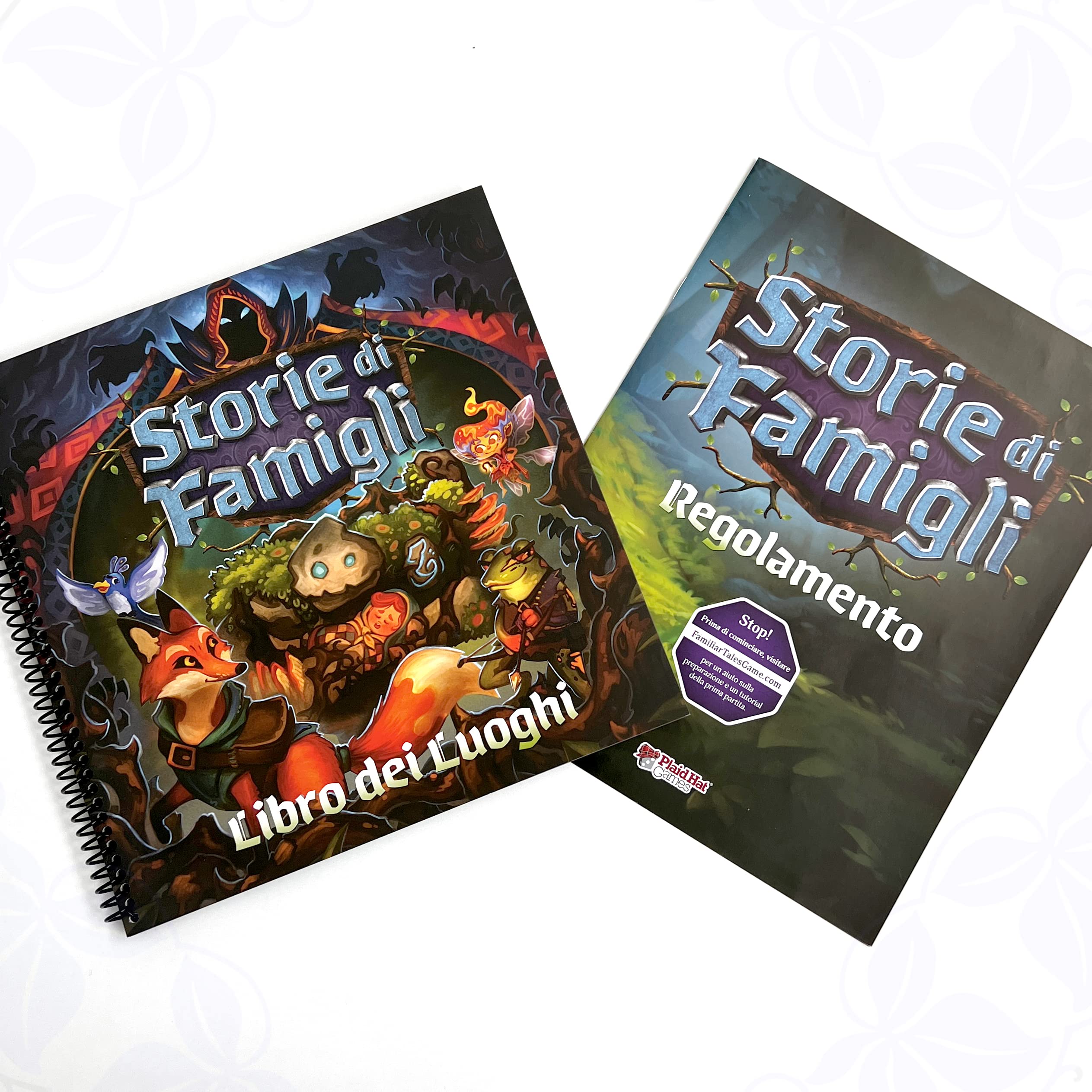Asmodee - Historie rodzinne - gra planszowa z aplikacją, dla 1-4 graczy, 8+ lat, wydanie włoskie