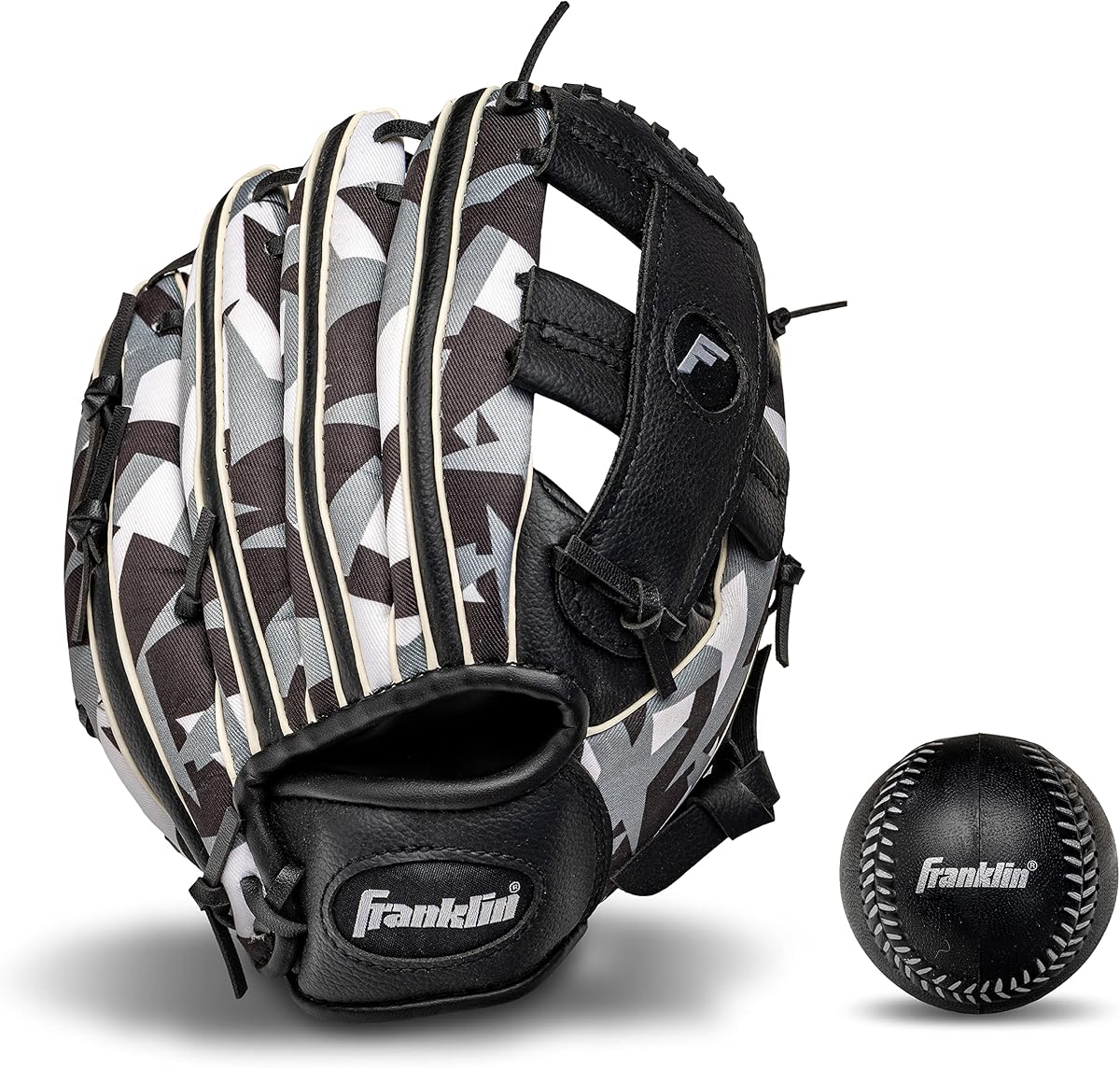 Franklin Sports Kids Teeball Glove + Ball Set