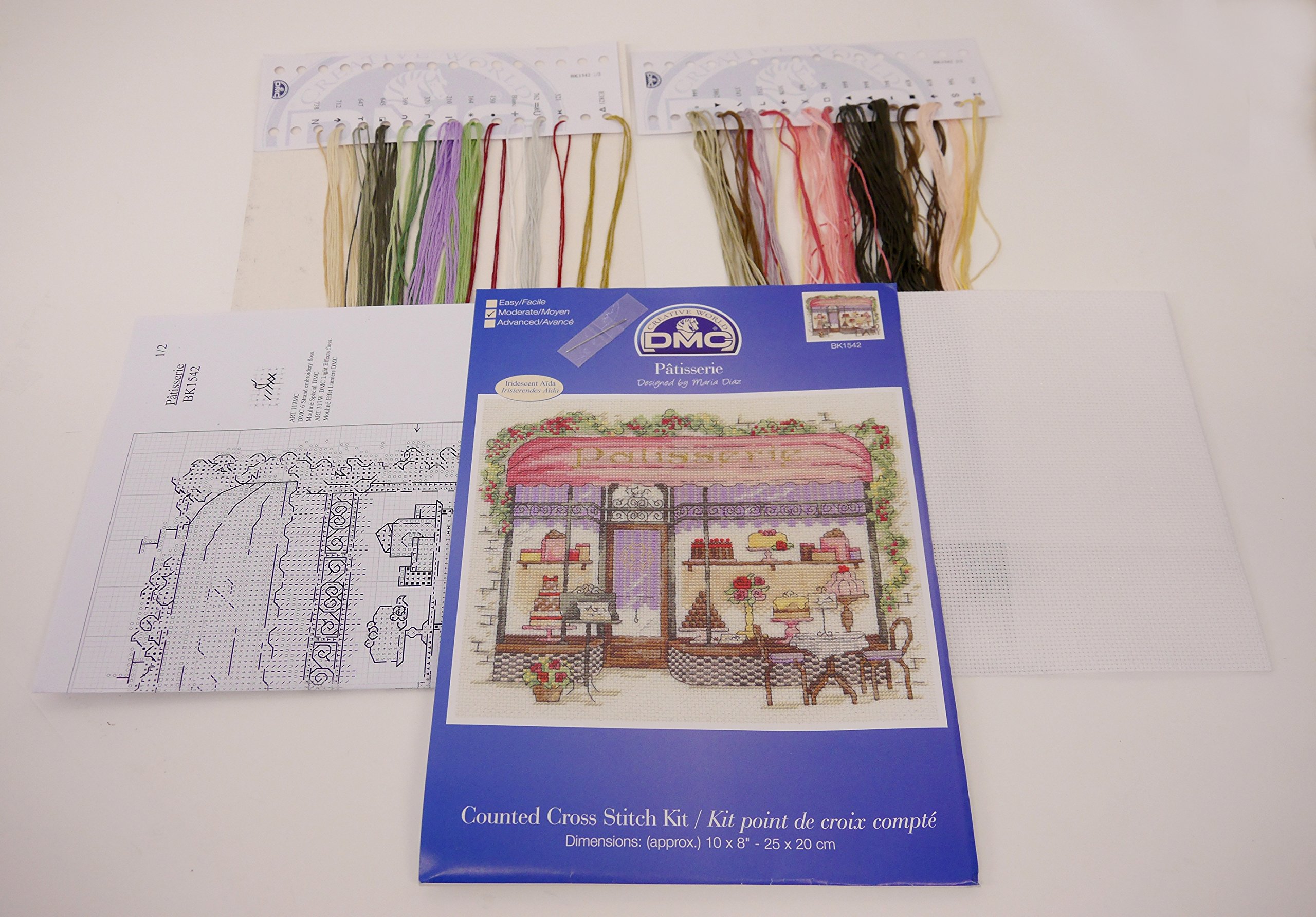 DMC Patisserie Cross Stitch Kit