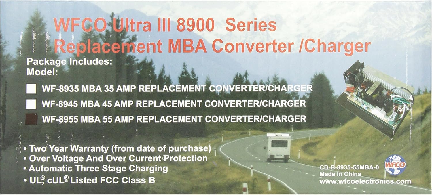 Arterra WF-8955-MBA 55 DC Amp Replacement Main Board Assembly