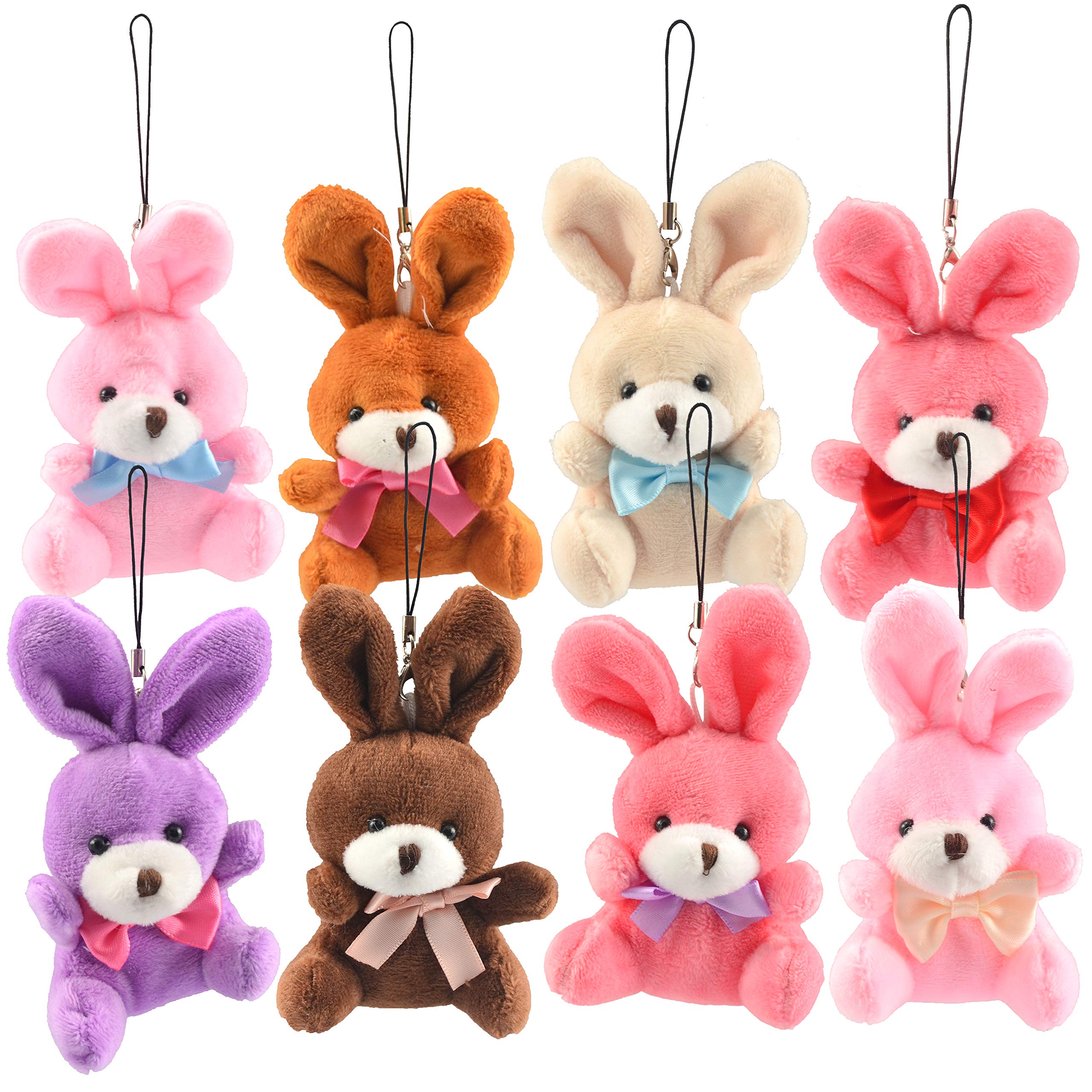 Uova Di Pasqua Preriempite Con Animali Di Peluche - 24 Pezzi, Per Caccia Alle Uova E Regali