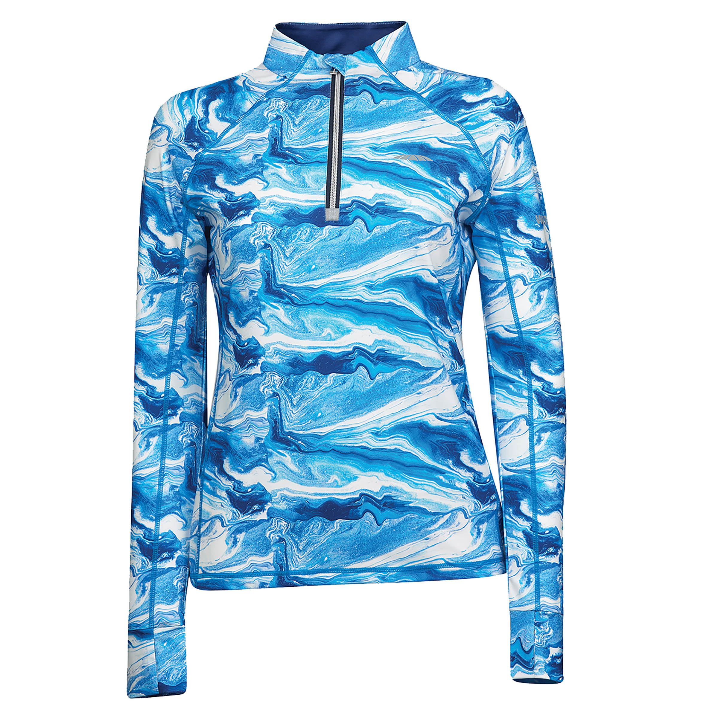 Haut Base Layer Weatherbeeta Ruby imprimé manches longues pour femme cavalière - 2