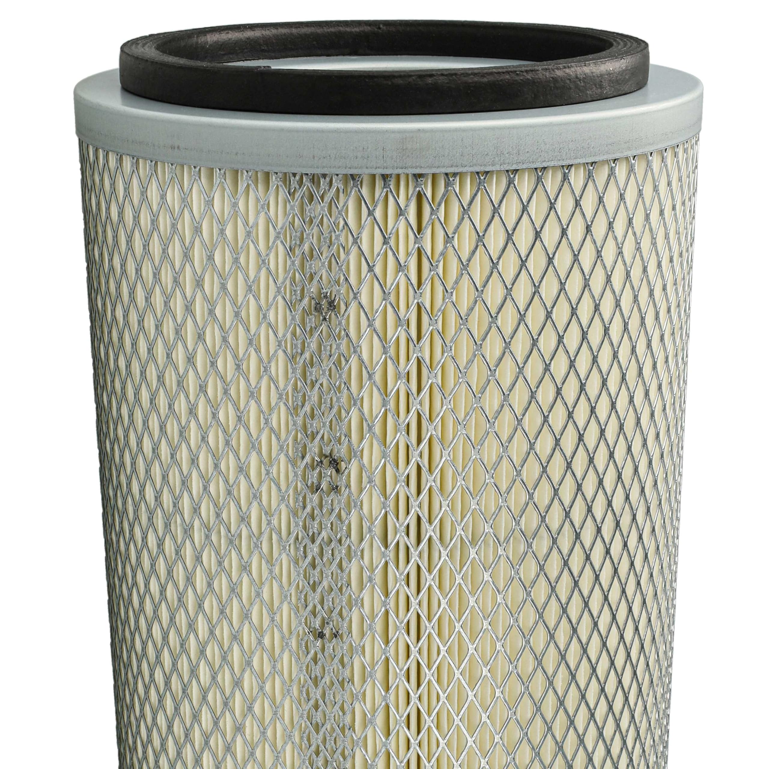 vhbw Filterpatrone Ersatz für ZA24594 für Sandstrahlkabine - Papier-Filter mit Maschengitterkorb