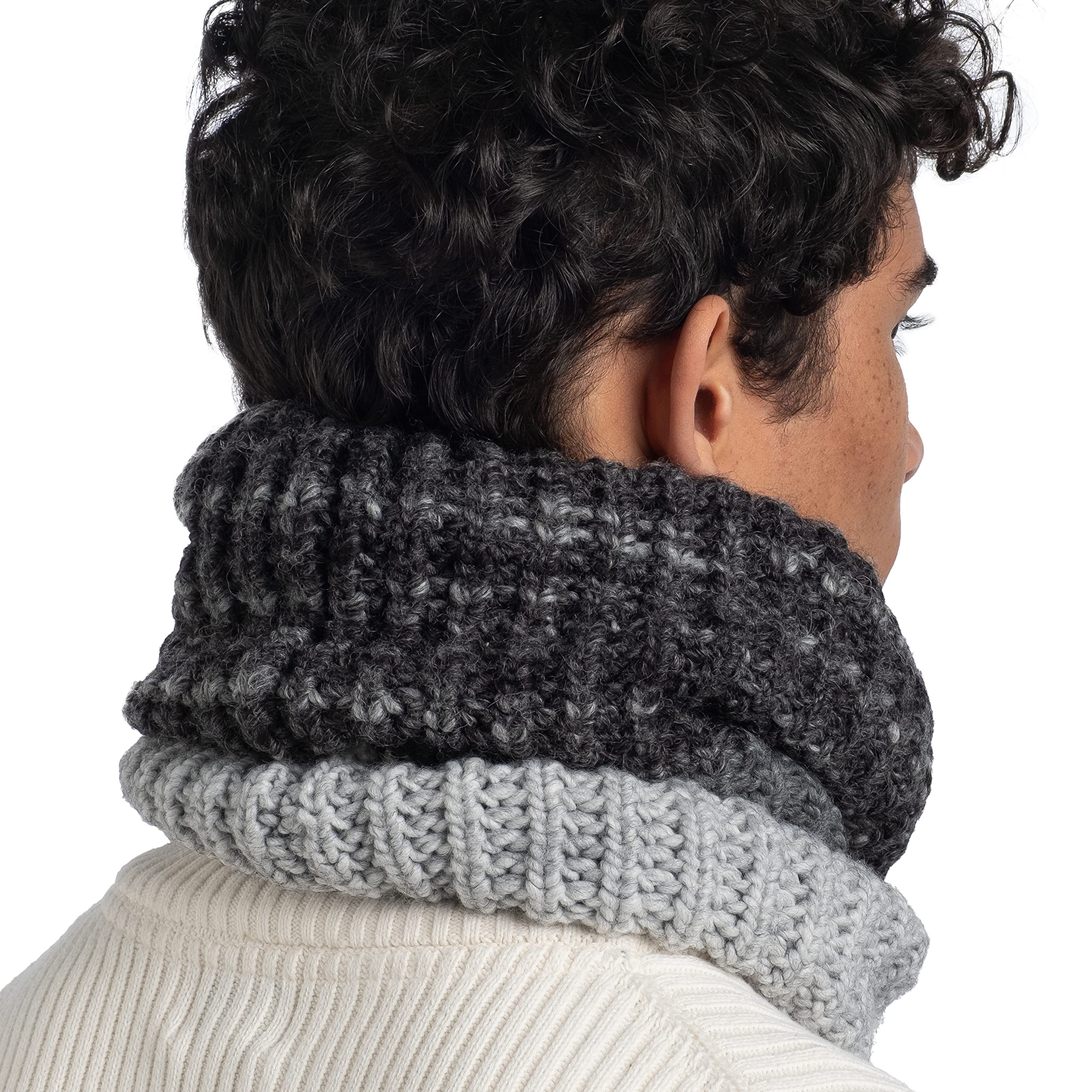 Buff Calentador de cuello unisex con forro polar