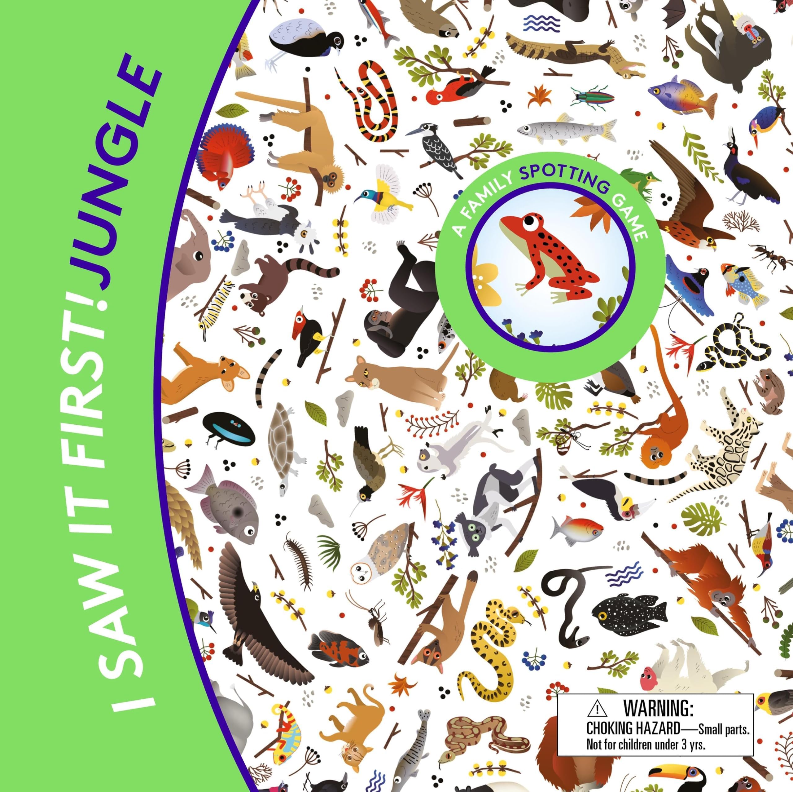 Laurence King I Saw It First! Jungle: A Family Spotting Game