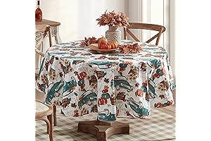 Newbridge Blue Vintage Farm Truck Thanksgiving Tablecloth