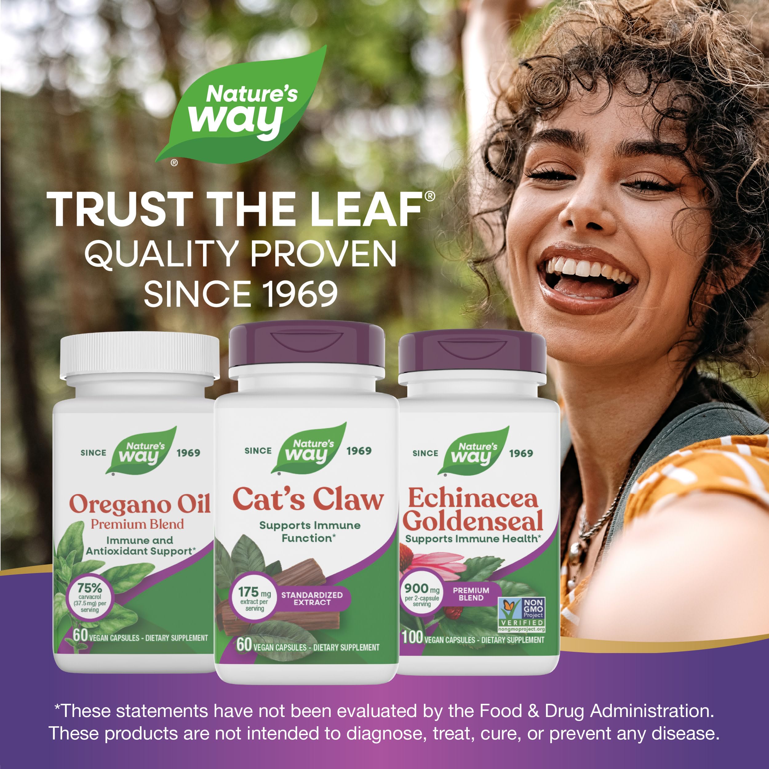 Nature's Way Standardized Cat's Claw Extract, 175 mg per Serving, 60 ct — Amazon image 7