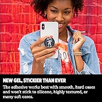 Vista 4 de PopSockets: PopGrip con tapa intercambiable para teléfonos y tabletas - Man on the Moon
