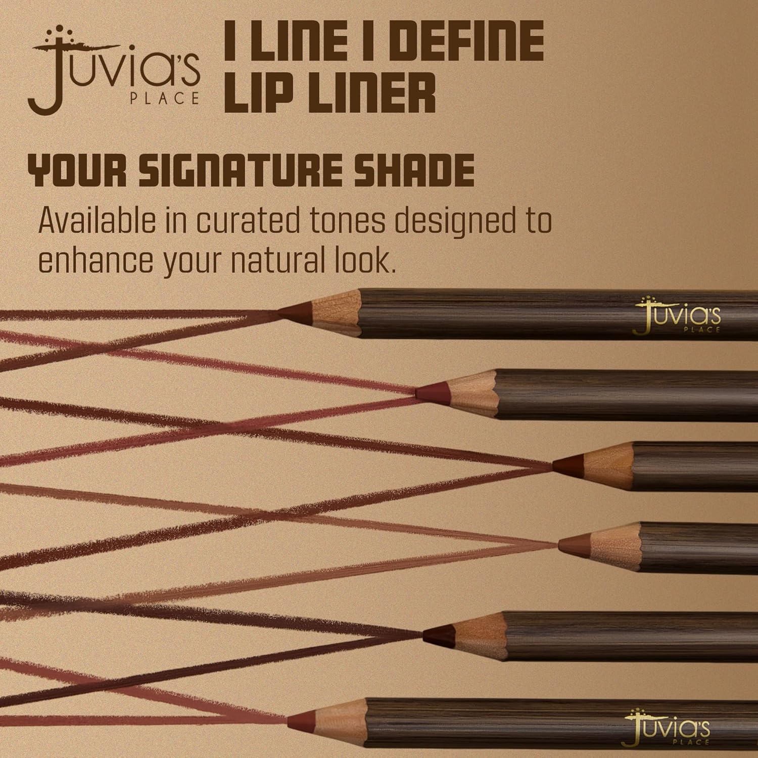 Juvia's Place I Line I Define Lip Liner – Sneaky Link – Long-Lasting Lip Liner with Hydrating Formula, Smooth Glide, Sharpenable Pencil for Precise Application - Prevents Feathering, All-Day Wear - Image 5