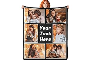 Personalized Custom Blanket with Photos and Text: Create a Unique Memory Keeper