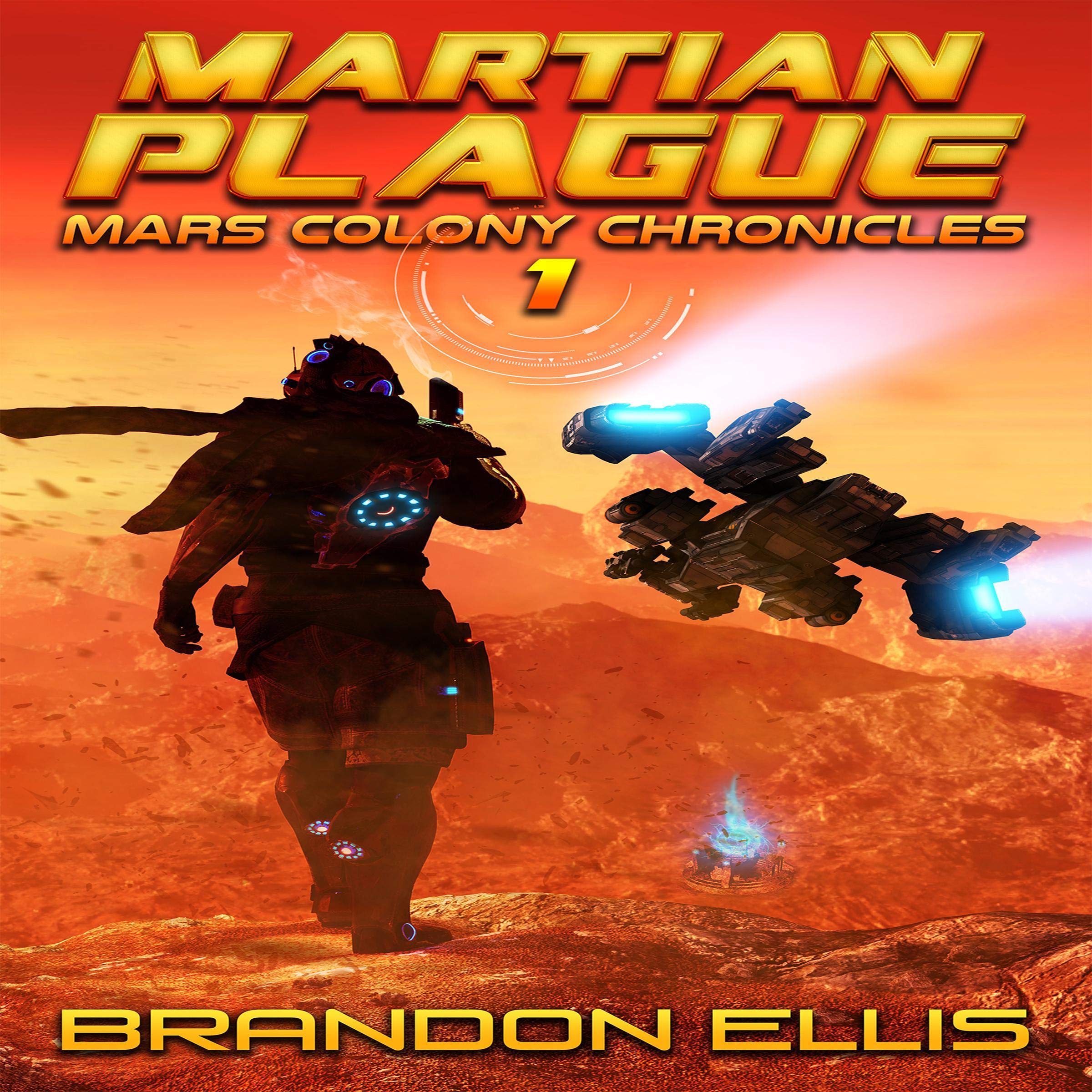Cover art for Martian Plague