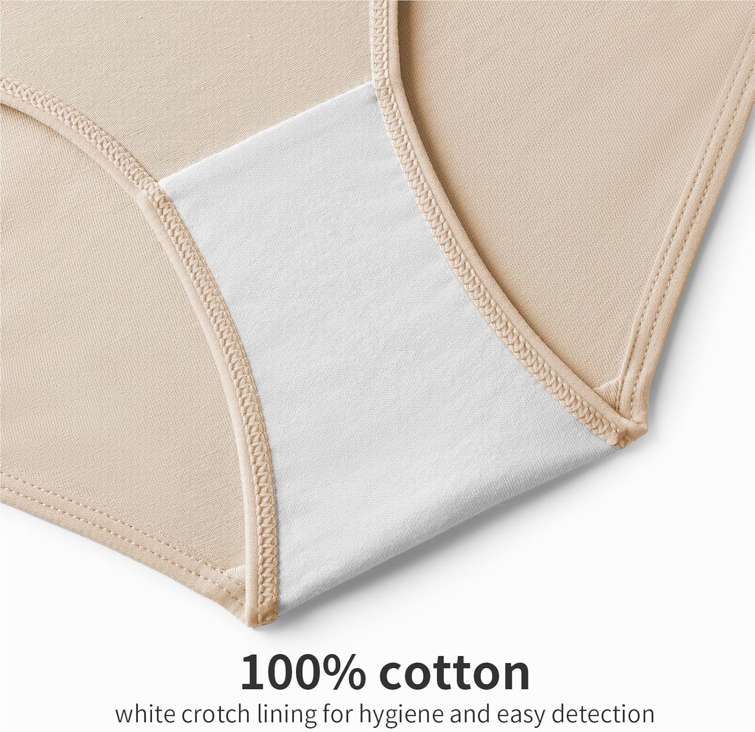 Angelhood 6 Pack Womens Cotton Maternity Underwear,Healthy Maternity Pregnancy Panties Postpartum Mother Under Bump Underwear - Image 5