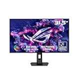 ASUS ROG Strix 32” 4K OLED Gaming Monitor (XG32UCWG) - TrueBlack Glossy OLED, Dual Mode (4K@165Hz, FHD@330Hz), 0.03ms, G-SYNC Compatible, Neo Proximity Sensor, USB-C, HDMI 2.1, 3 yr Warranty
