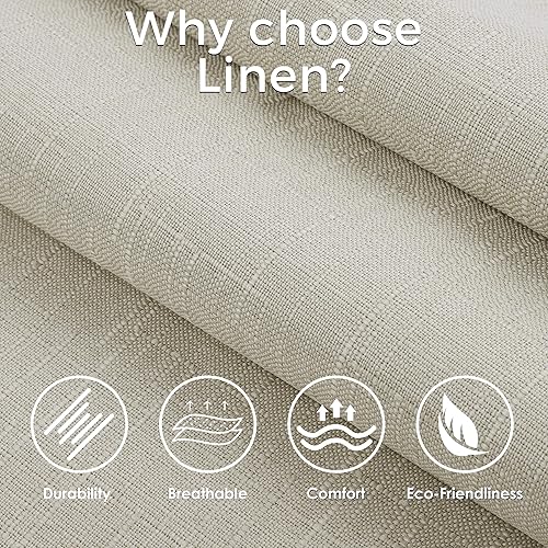 Miniatura 29 de Juego de 2 sillas de comedor tapizadas, sillas de cocina Parsons copetudas con patas de madera maciza, silla auxiliar de tela moderna para