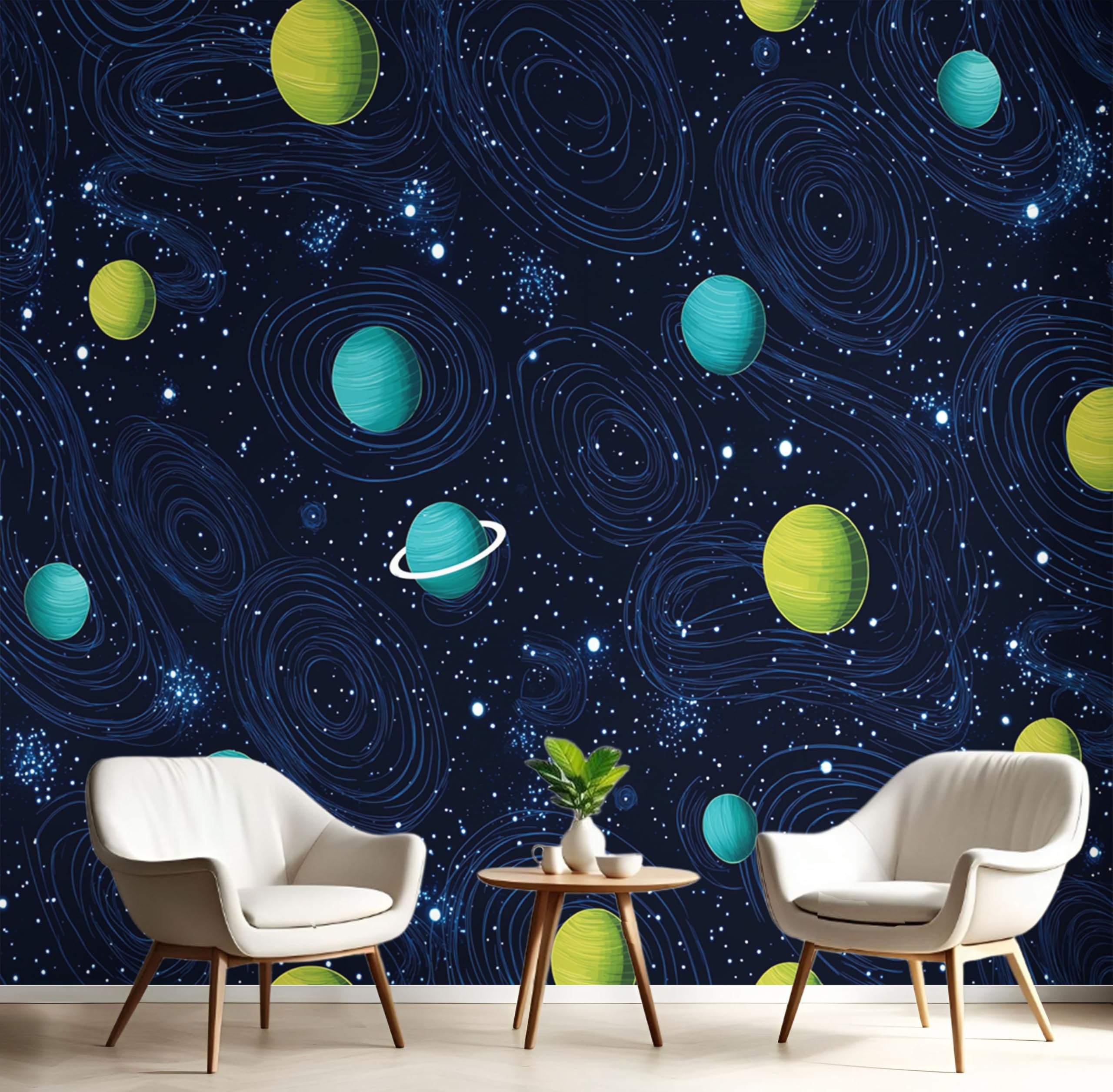 Papier Peint Panoramique pour Décoration Murale Salon et Chambre d'Enfant Poster Géant 350X256