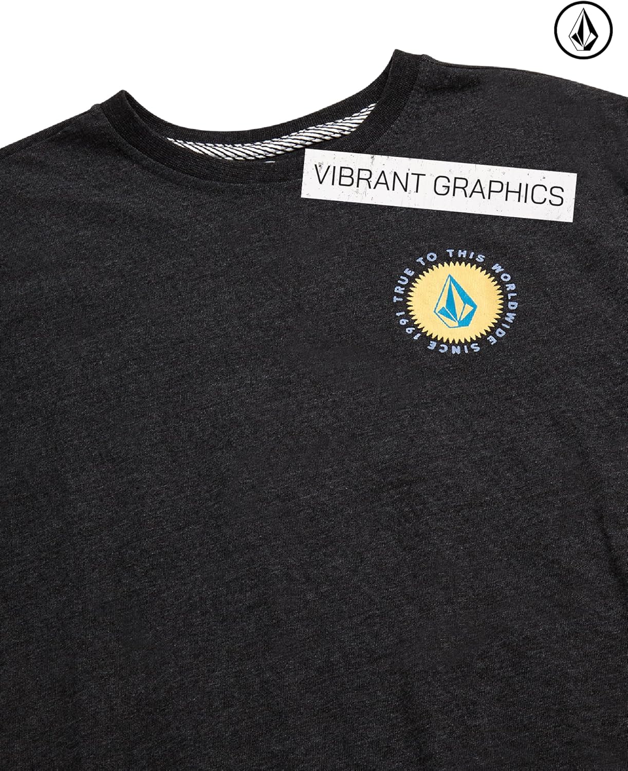 Volcom Boys T Shirt - Cotton Blend Short Sleeve Graphic Tees for Boys - Cool Casual Graphic T Shirts - Image 4