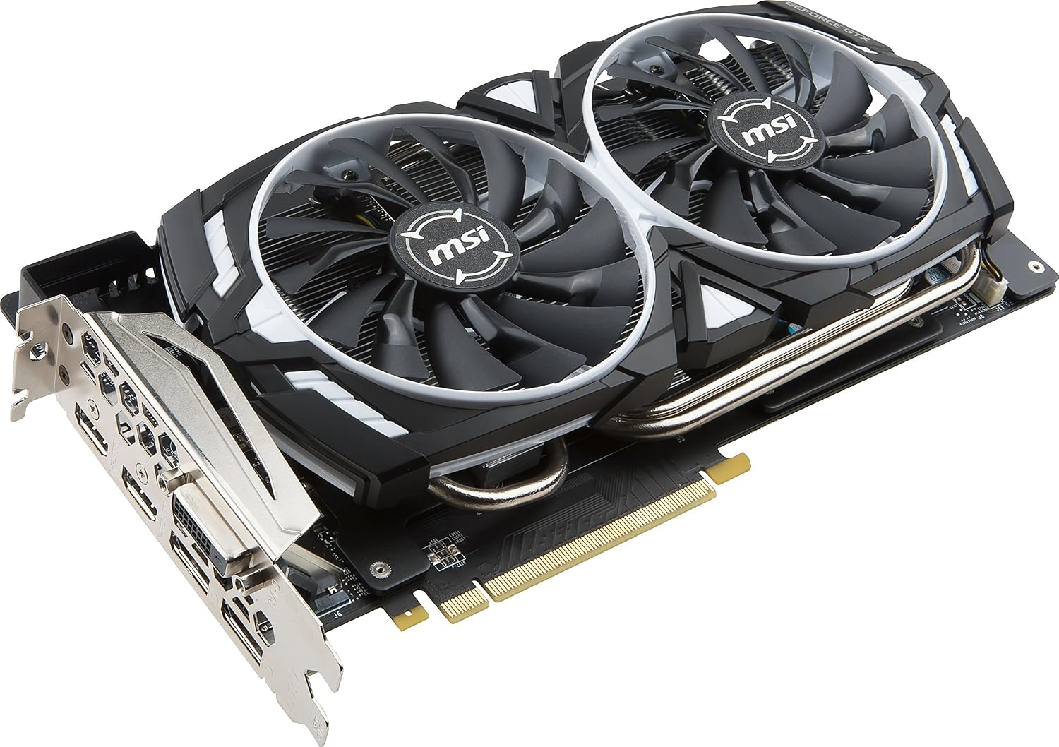 MSI GeForce GTX 1080 Ti Armor 11G OC Video Graphics Card (Renewed)