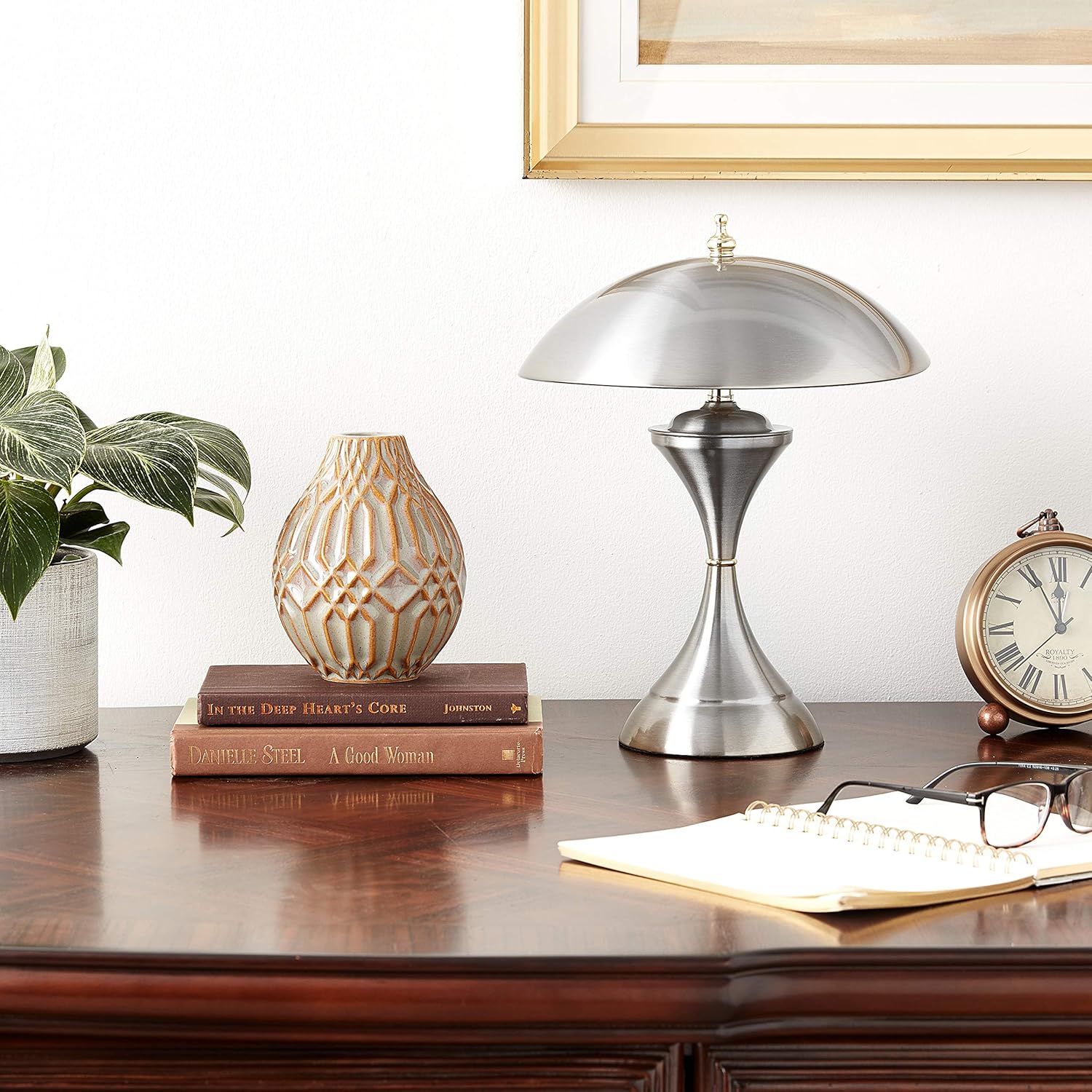 Onе-Dау Sаlе: Uр tо 60% оƒƒ OK Lighting OK-5106SR 15 Satin Chrome Finish Table Lamp Uр Tо 60% оƒƒ OK Lighting OK-5106SR 15 Satin Chrome Finish Table Lamp