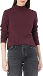 Amazon Essentials Womens Lightweight Mockneck Sweater (Available in Plus Size)