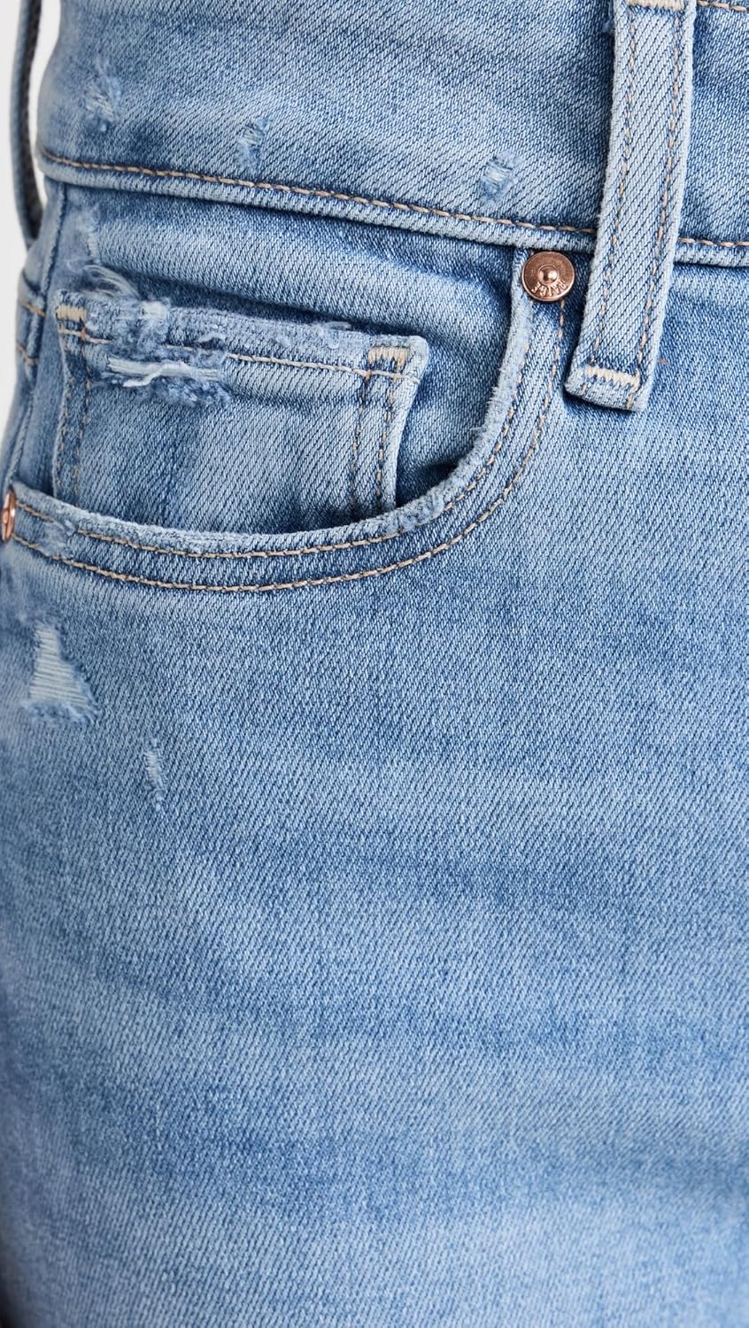 PAIGE Women's Anessa 31" Jeans with Raw Hem - Image 6