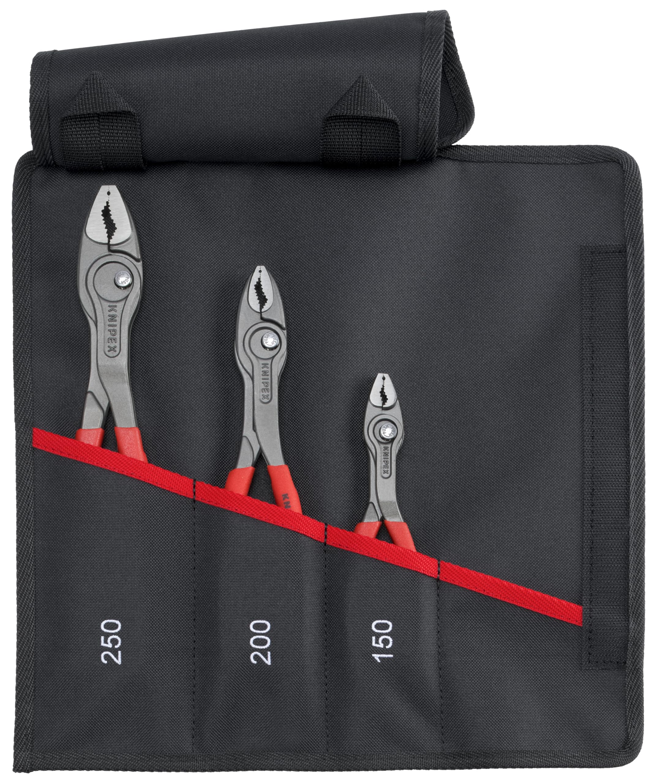 KNIPEX TwinGrip Assortimento di pinze con presa frontale 3 pezzi 330 mm, 00 19 61 V01