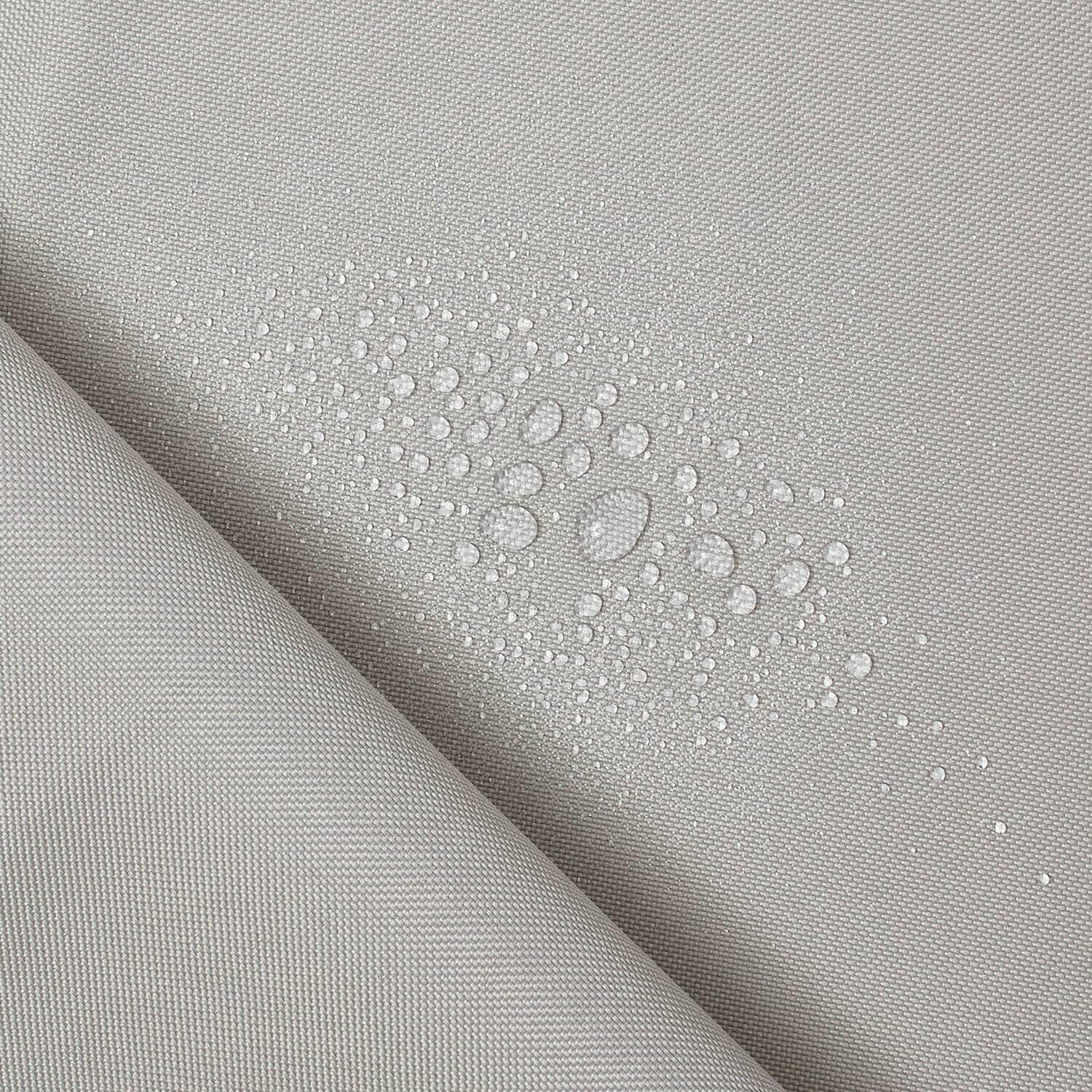 Ottertex Canvas Fabric Waterproof Outdoor 60" Wide 600 Denier 15 Colors Sold by The Yard (1 Yard, Silver)
