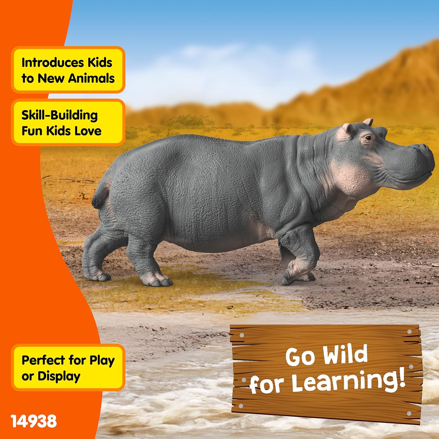 Schleich Hippopotamus 14938