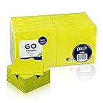 Kiwi Beverage Napkins, 2-Ply Disposable Paper Napkins-Bar, Cocktail, Weddings, Birthday, EU Made, (300 Count)