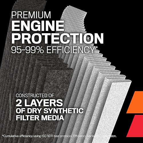 Miniatura 4 de K&N Sistema de admisión de aire frío filtro de aire de alto flujo, aumenta el rendimiento y los caballos de fuerza compatible con Ford Mustang GT