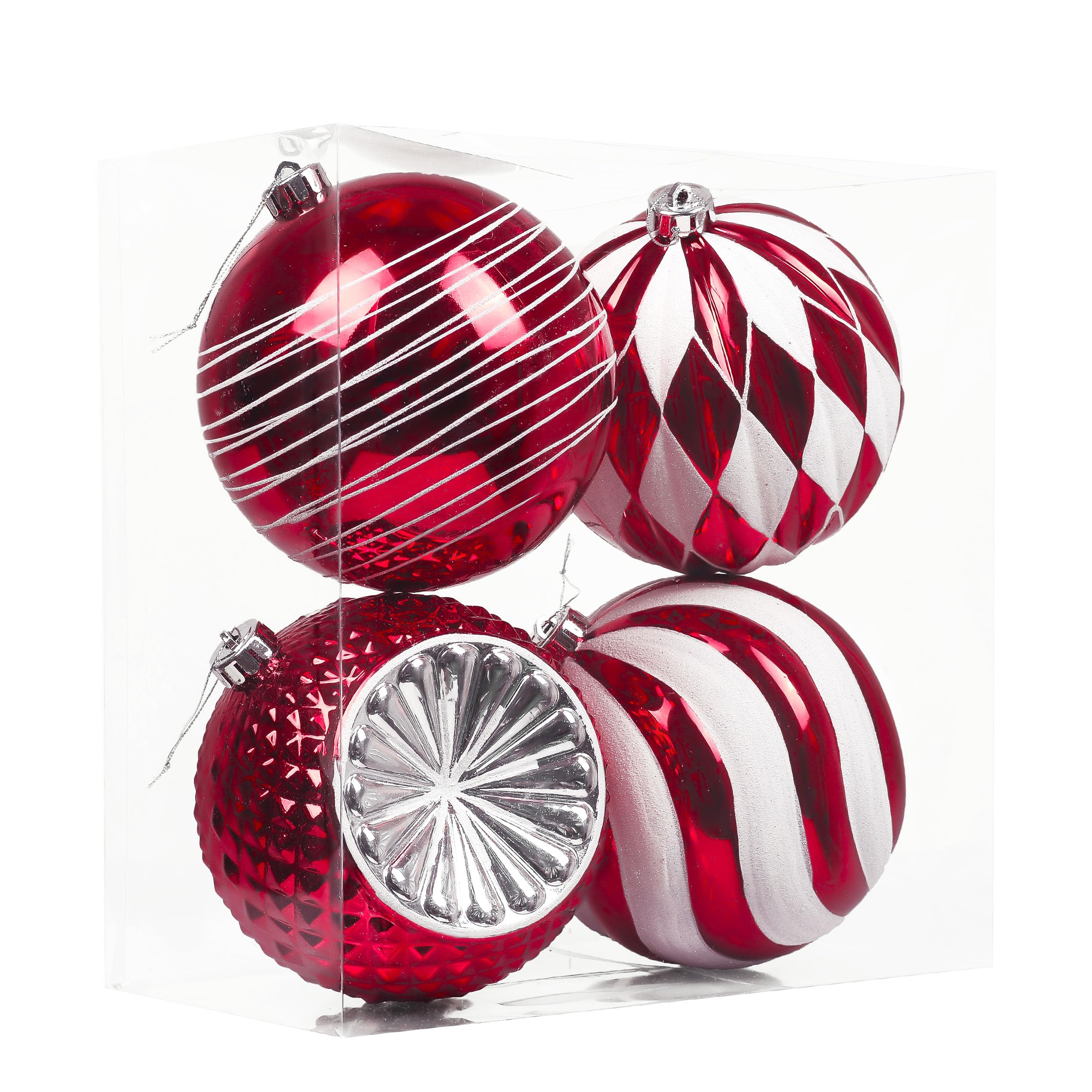 Boules de Noël incassables 150 mm pour sécuriser la déco du sapin