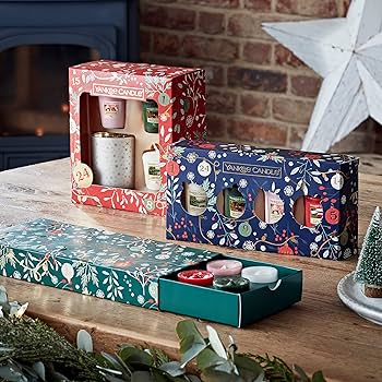 ヤンキー キャンドルホルダー クリスマス3点セット Amazon.co.jp: Yankee Candle ギフトセット | 祈祷用香り付き