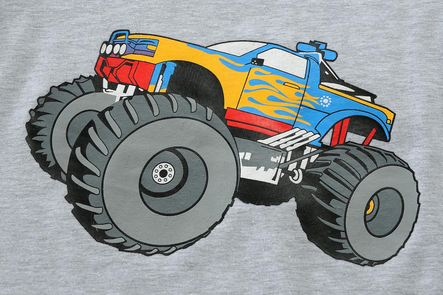 Little Hand Boy Pajamas Set Short Pjs Toddler Monster Truck Sleepwear Cotton Excavator Jammies Summer Clothes 2-7 Years - Image 2