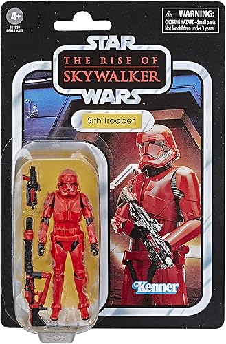 STAR WARS The Vintage Collection The Rise of Skywalker Sith Trooper - Figura de acción a escala de 3.75 pulgadas, para niños a partir de 4 años