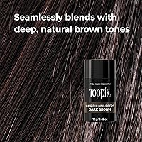 Vista 6 de Toppik Hair Building Fibers, Fill In Fine or Thinning Hair Instantly Thicker, Fuller Looking Hair 9 Shades,4 size options