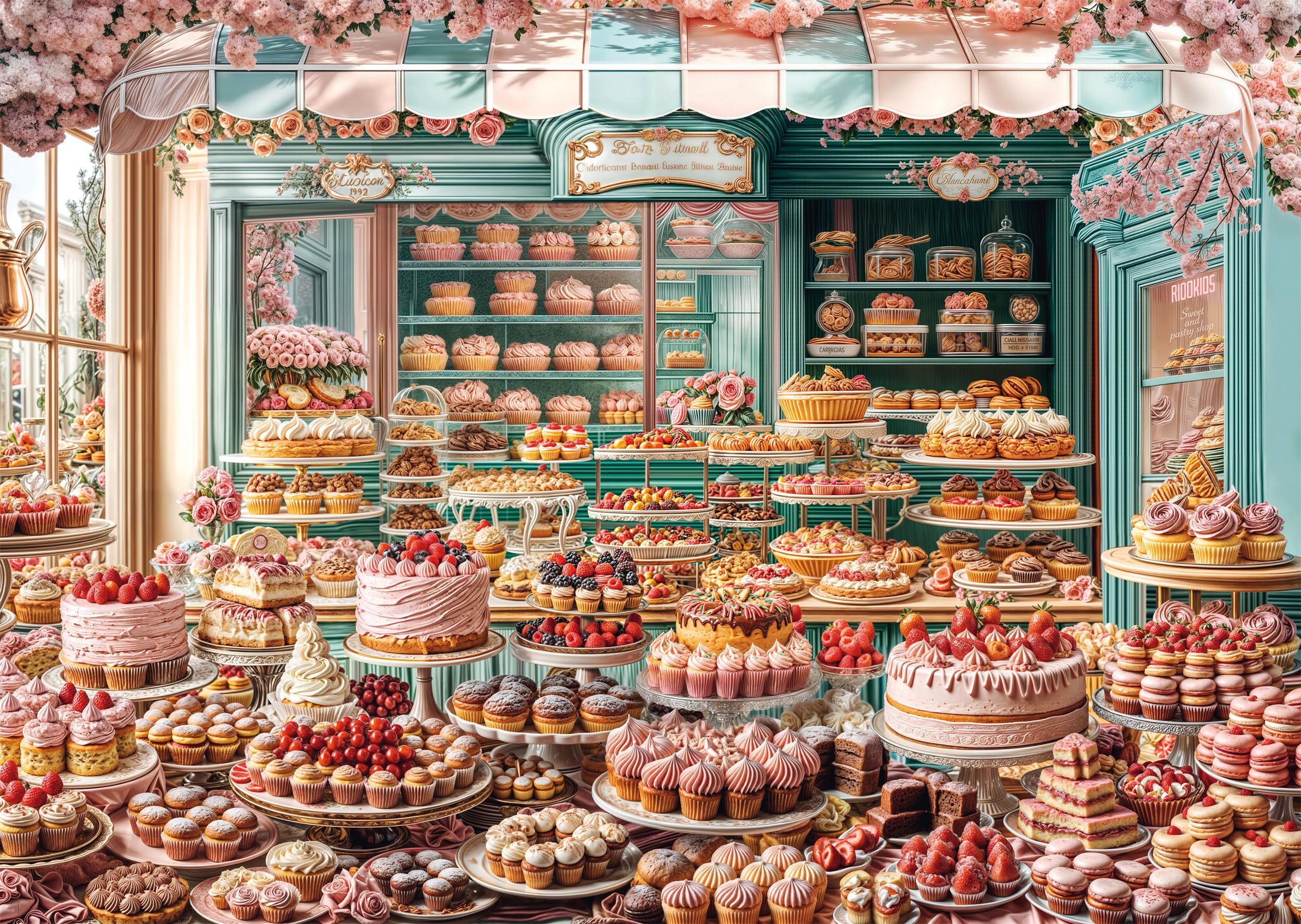Schmidt | Pastry Shop | 1,000 Piece Jigsaw Puzzle | Age 14+