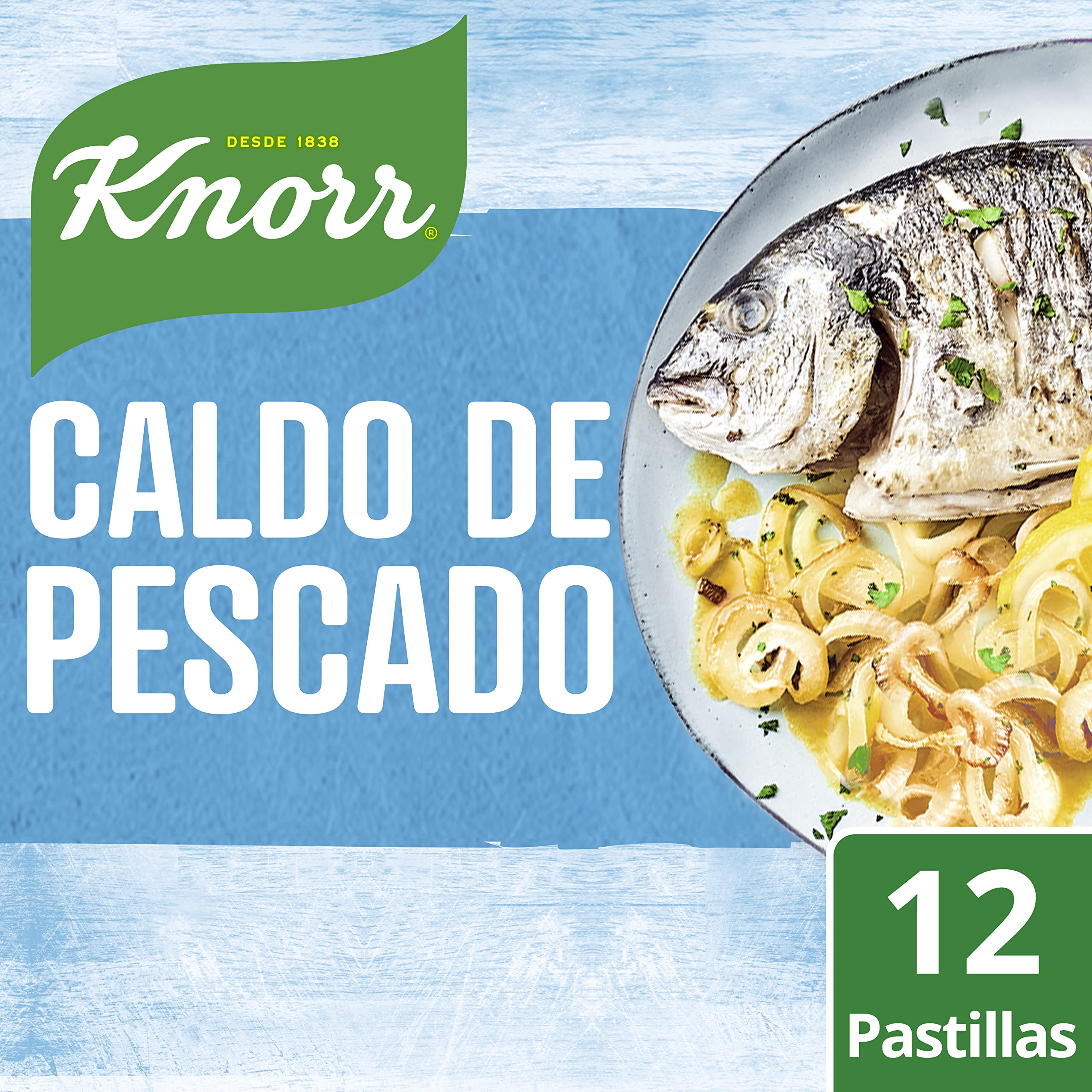 Knorr Caldo Pescado 12 pastillas