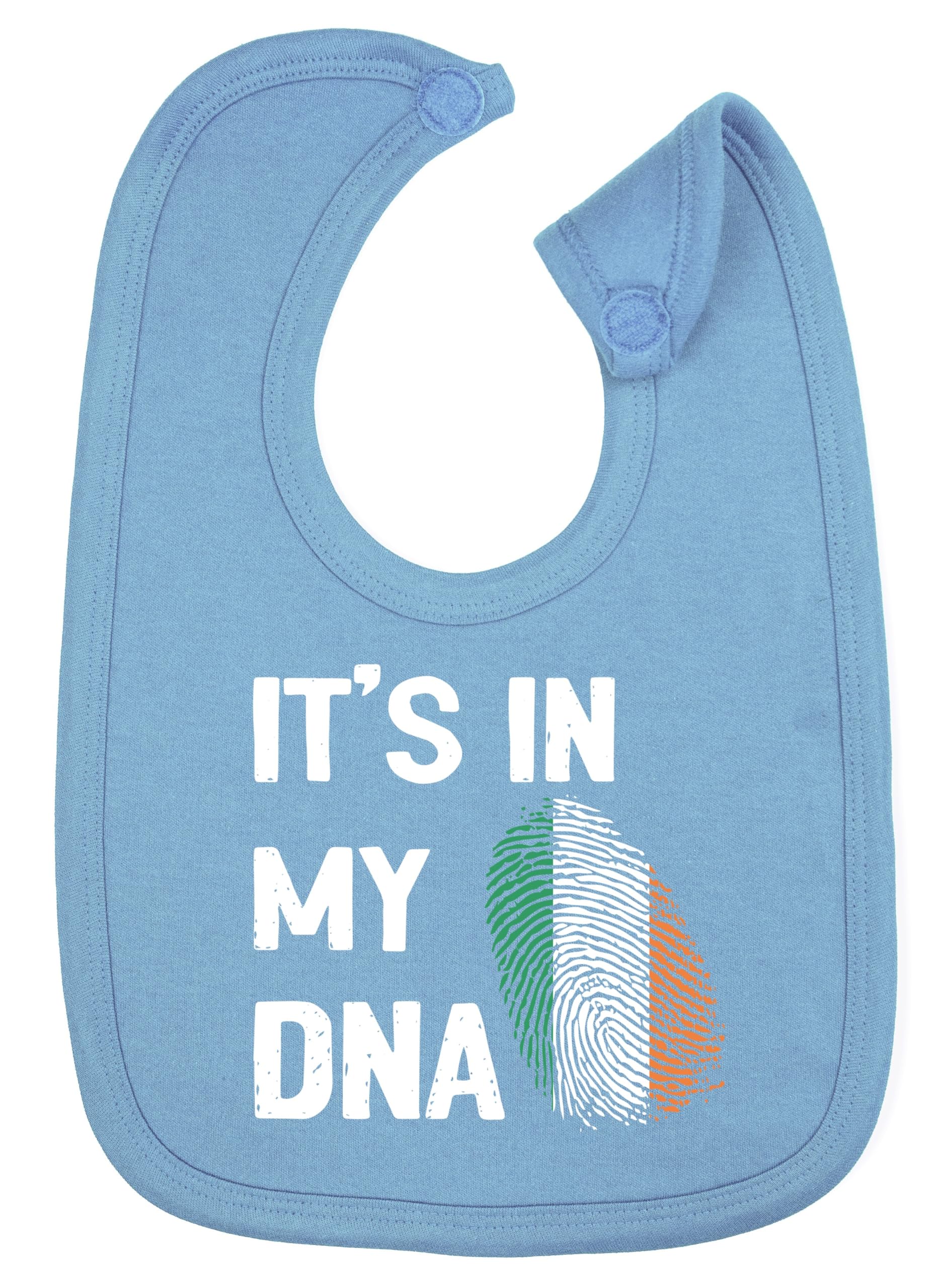 Hippowarehouse it's in my DNA Ireland cotton baby nursing bib boys girls 35cmx22cm
