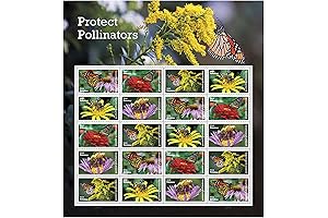 Protect Pollinators Forever Postage Stamps