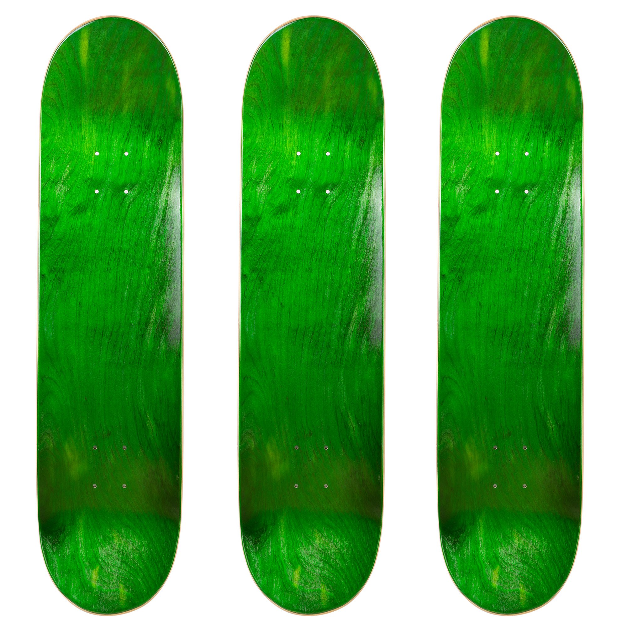Cal 7 Blank Skateboard Decks, Set of 3