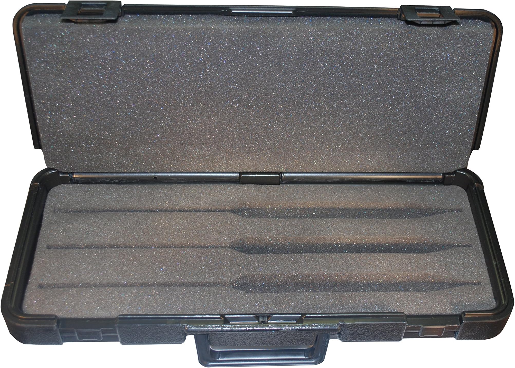 Sturdy Plastic case with Foam Inserts to Hold 3 Hydrometers up to 15" Length